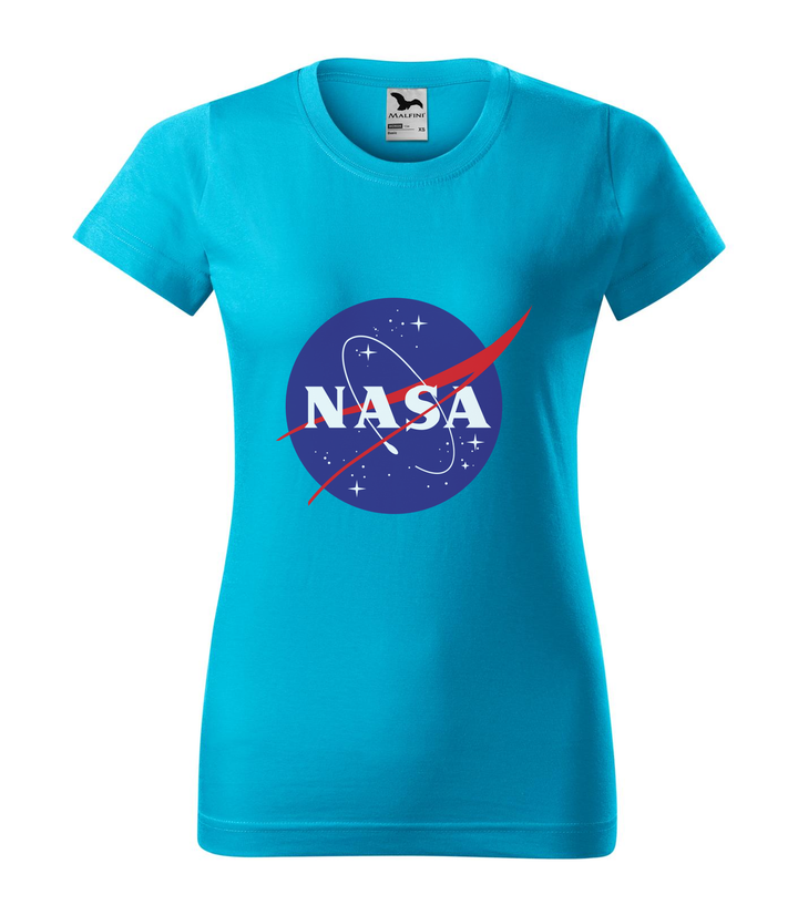 NASA logo 2 - Női póló türkiz