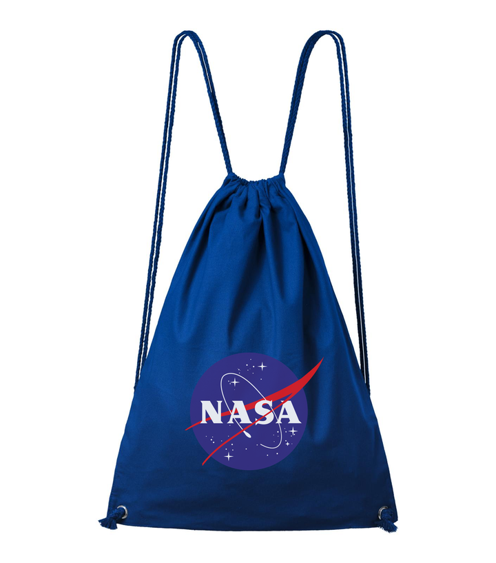 NASA logo 2 - Pamut hátizsák királykék
