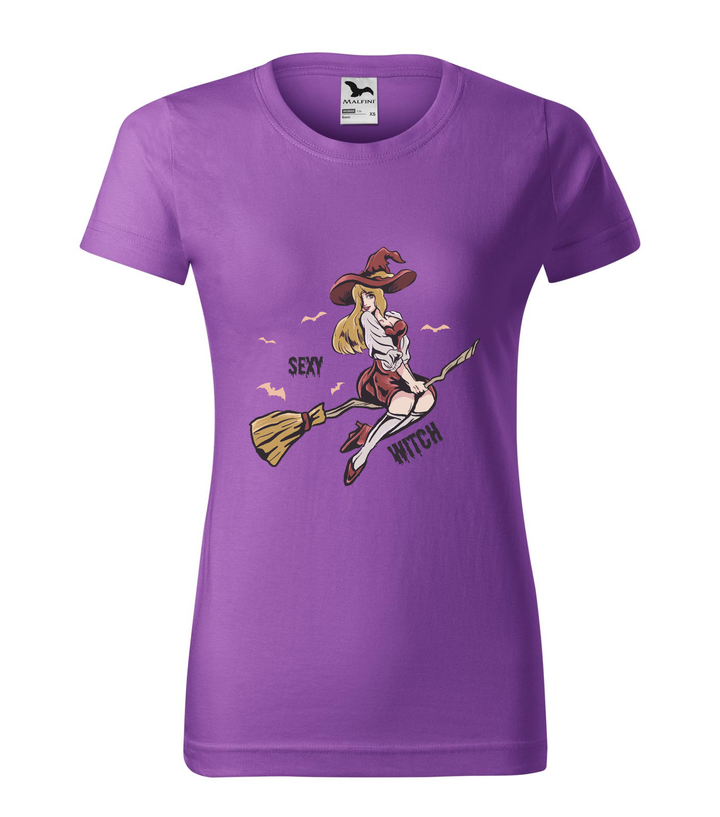 Sexy witch - Női póló lila
