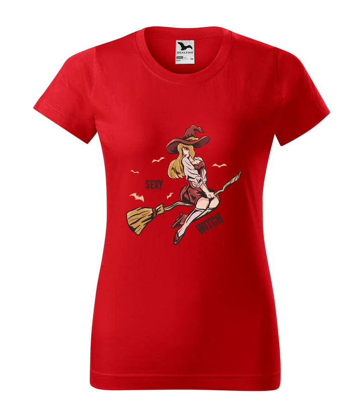 Sexy witch - Női póló piros