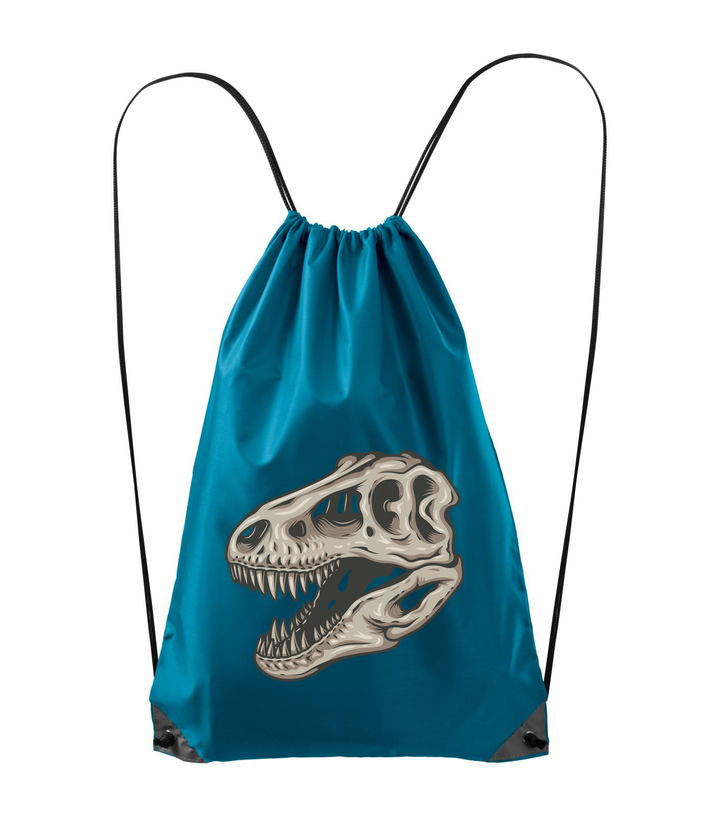 T-Rex koponya - Hátizsák petrol kék