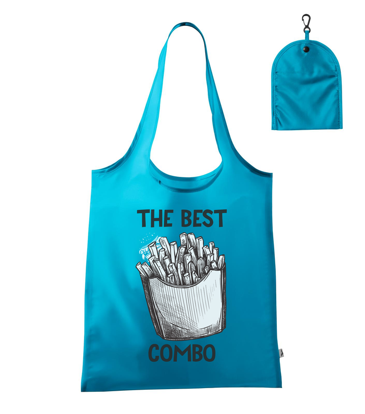 The best combo - Chips - Bevásárló táska türkiz