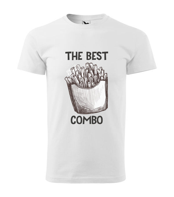 The best combo - Chips - Férfi póló fehér