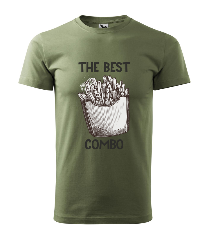 The best combo - Chips - Férfi póló khaki