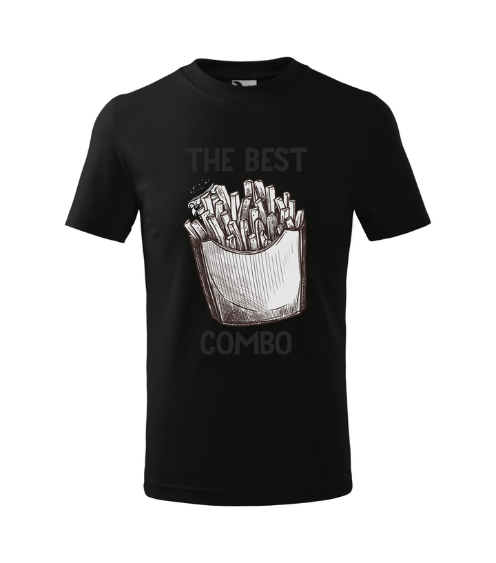 The best combo - Chips - Gyerek póló fekete