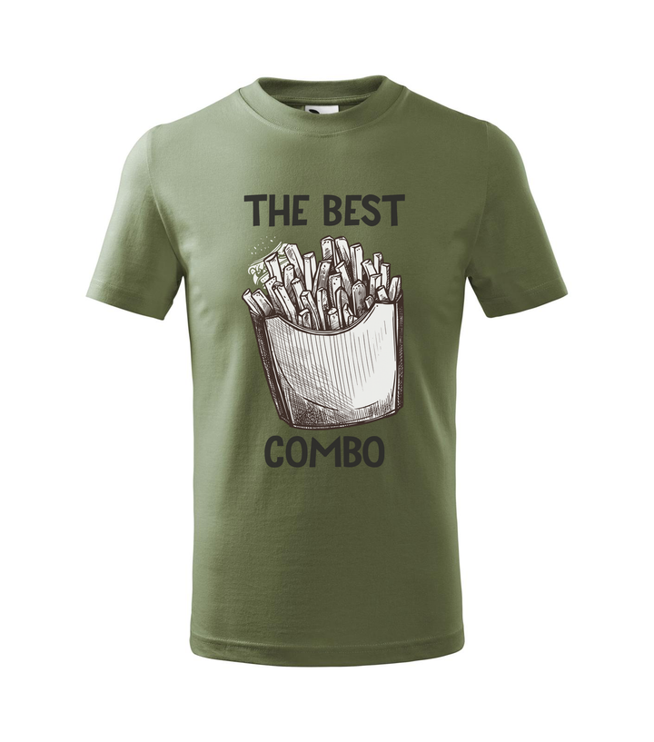 The best combo - Chips - Gyerek póló khaki