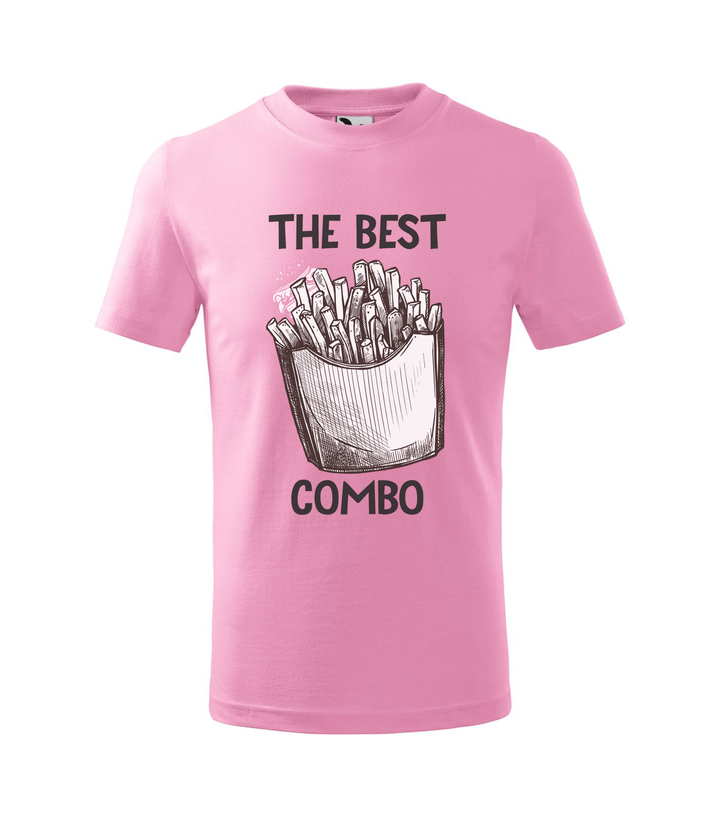 The best combo - Chips - Gyerek póló rózsaszín