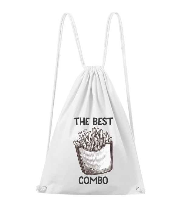 The best combo - Chips - Pamut hátizsák fehér
