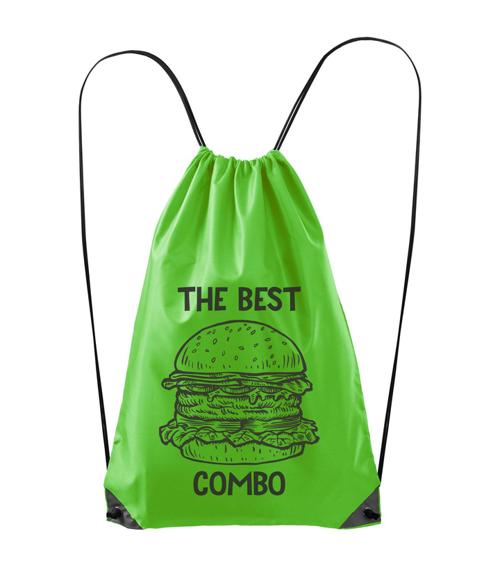 The best combo - Hamburger - Hátizsák almazöld