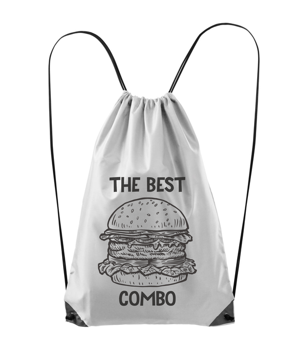 The best combo - Hamburger - Hátizsák fehér