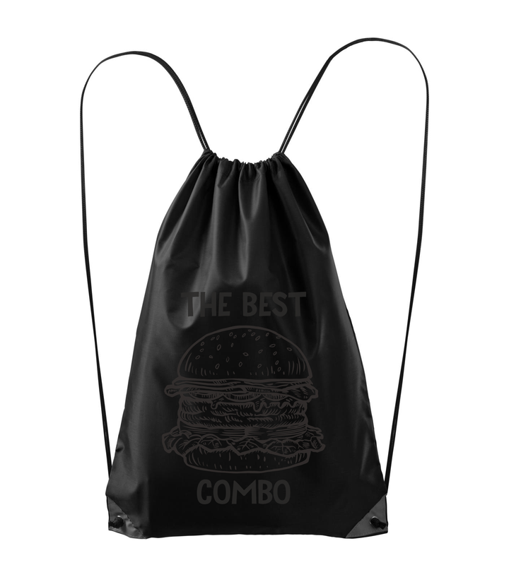 The best combo - Hamburger - Hátizsák fekete