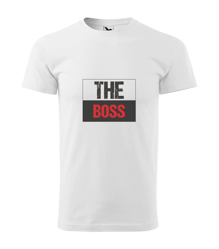 The boss - Férfi póló fehér