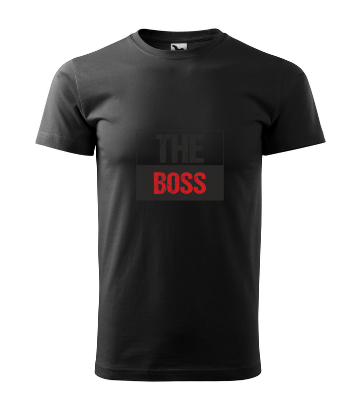 The boss - Férfi póló fekete