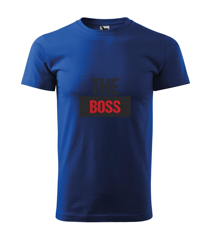 The boss - Férfi póló királykék