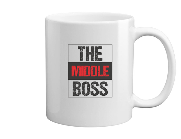 The middle boss - Bögre fehér