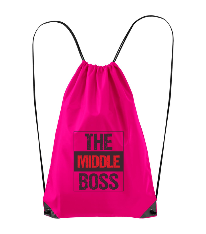The middle boss - Hátizsák neon rózsaszín