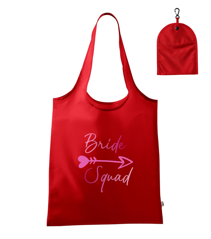 Bride squad - Bevásárló táska piros