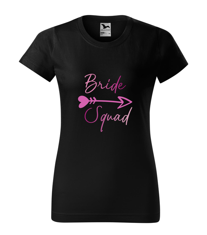 Bride squad - Női póló fekete