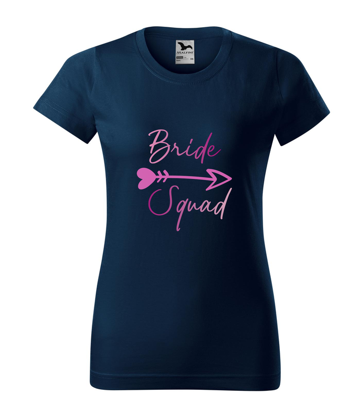 Bride squad - Női póló tengerészkék