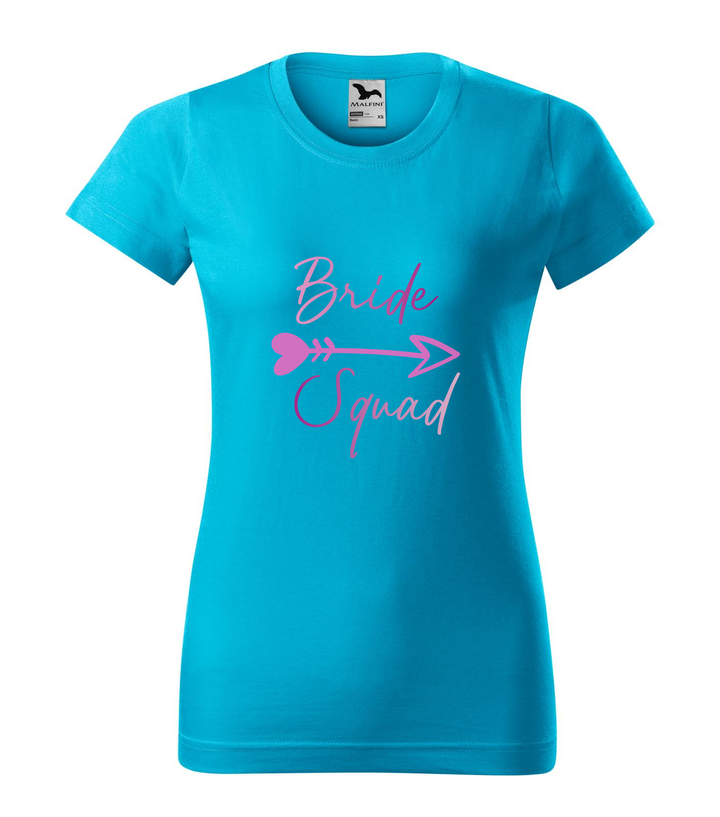 Bride squad - Női póló türkiz