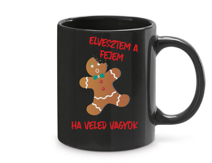 Elvesztem a fejem ha veled vagyok - Bögre fekete
