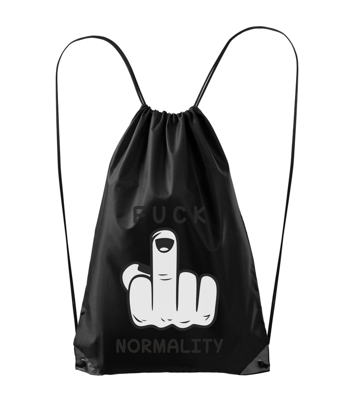 Fuck normality - Hátizsák fekete