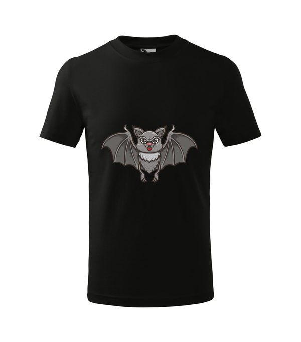 Halloween denevér - Gyerek póló fekete