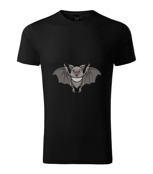 Halloween denevér - Prémium férfi póló fekete