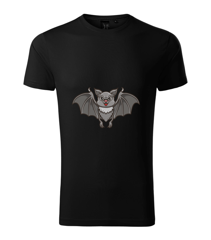 Halloween denevér - Prémium férfi póló fekete