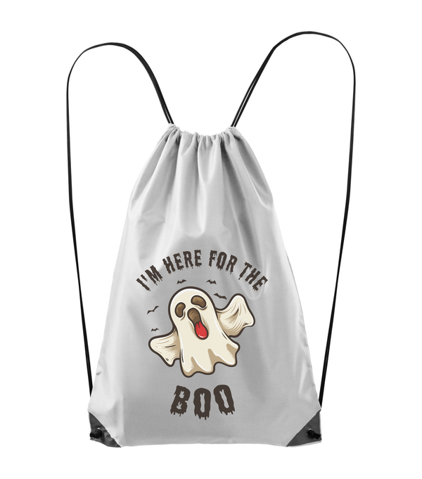 I'm here for the boo - Hátizsák fehér