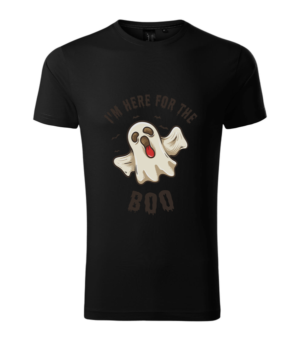 I'm here for the boo - Prémium férfi póló fekete
