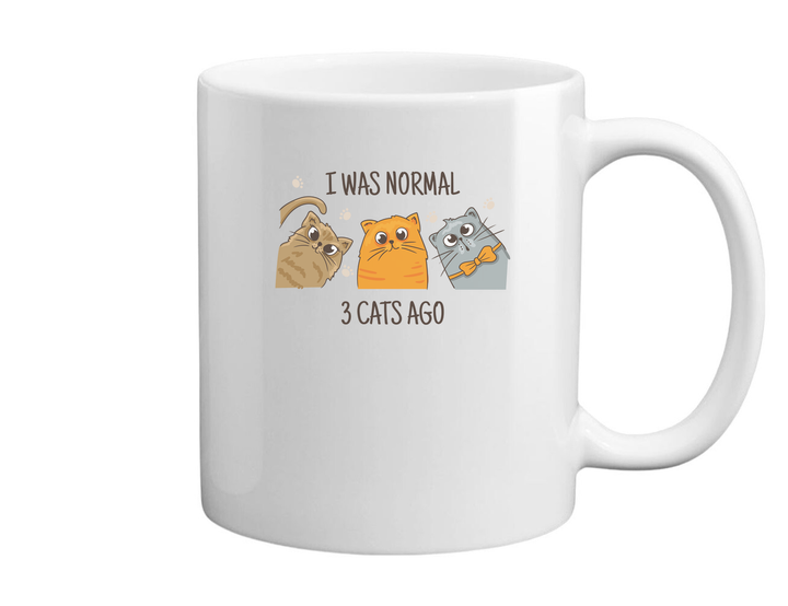 I was normal 3 cats ago - Bögre fehér