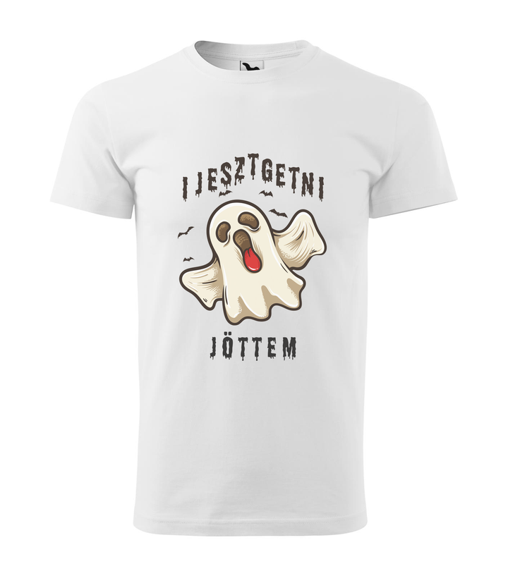 Ijesztgetni jöttem - Férfi póló fehér