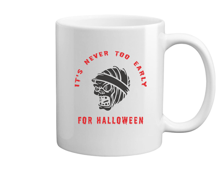It's never to early for halloween - Bögre fehér