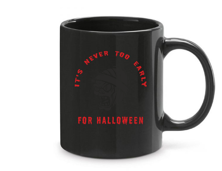 It's never to early for halloween - Bögre fekete