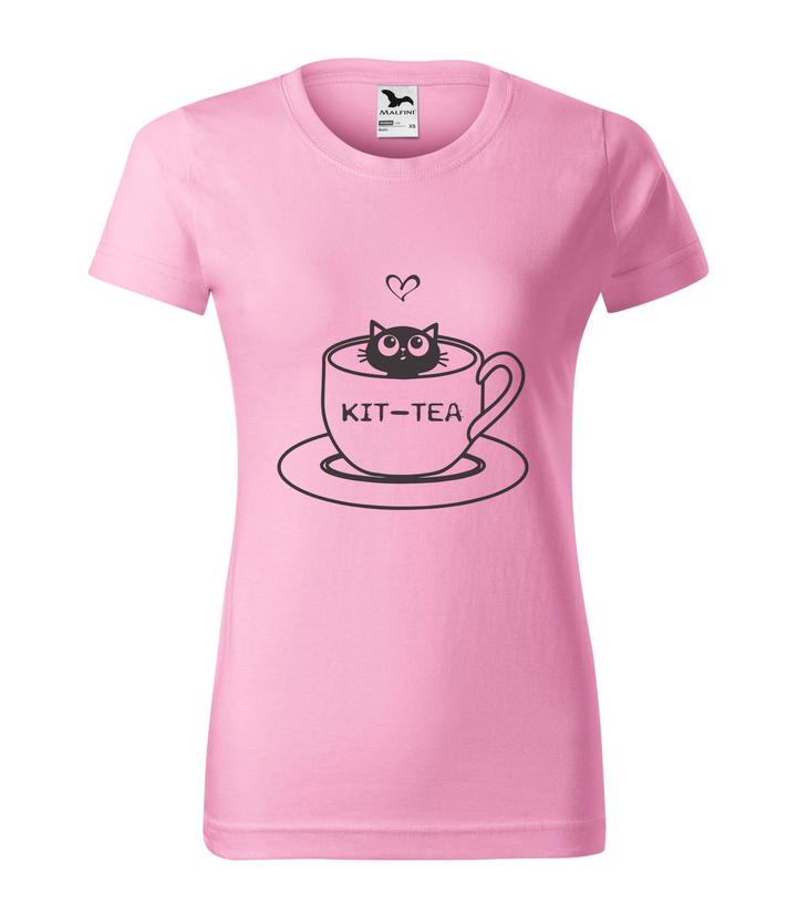 Kit-Tea - Női póló rózsaszín