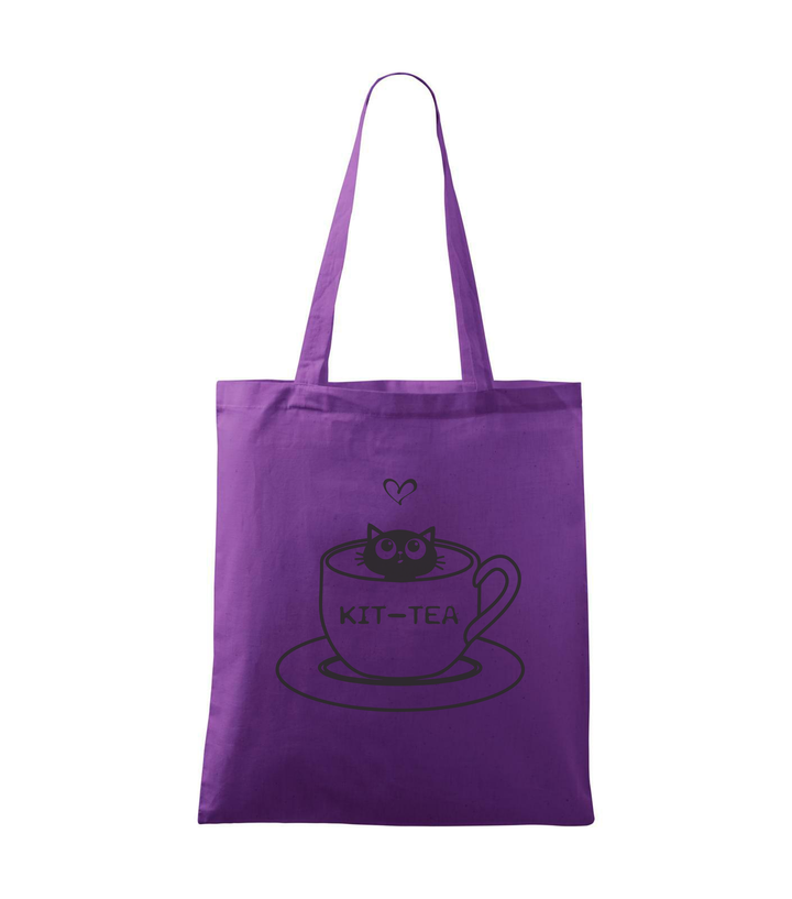 Kit-Tea - Vászontáska (42 x 38 cm) lila