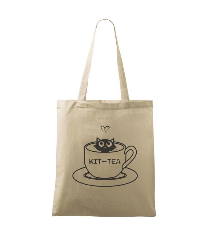 Kit-Tea - Vászontáska (42 x 38 cm) natúr