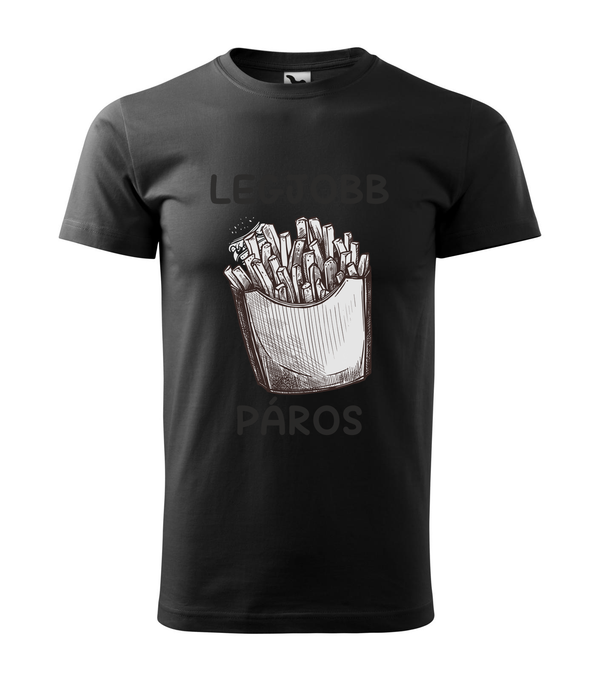 Legjobb páros - Férfi póló fekete