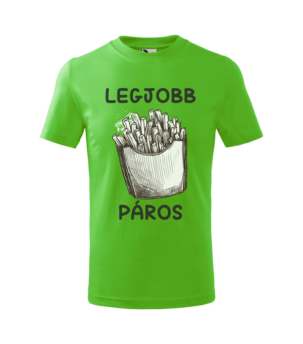 Legjobb páros - Gyerek póló almazöld