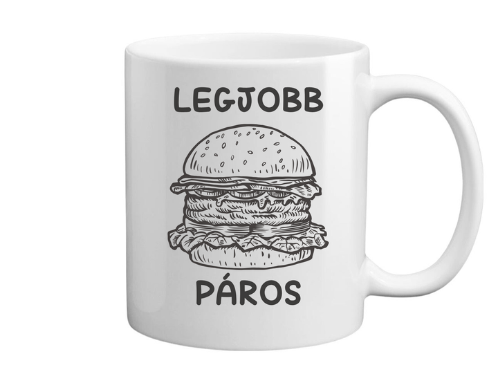 Legjobb páros - Hamburger - Bögre fehér