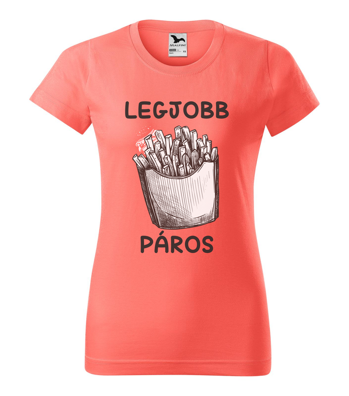 Legjobb páros - Női póló coral