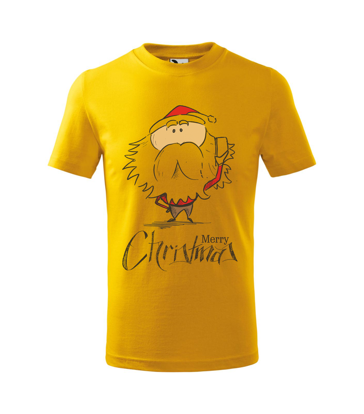 Merry Christmas Santa Claus 3 - Gyerek póló sárga