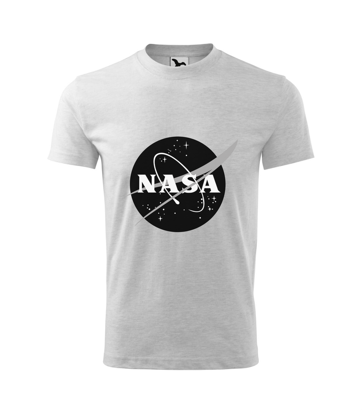 NASA logo 1 - Gyerek póló világosszürke
