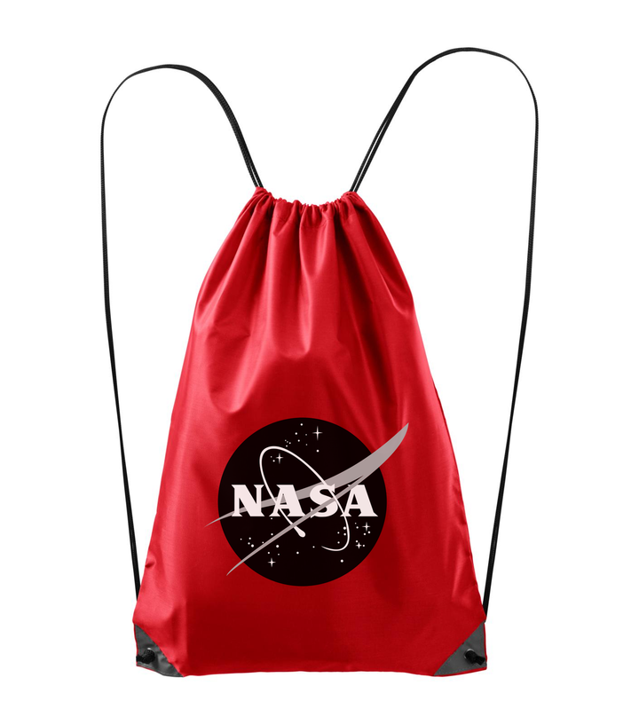 NASA logo 1 - Hátizsák piros