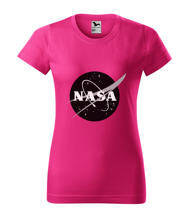 NASA logo 1 - Női póló bíborszín