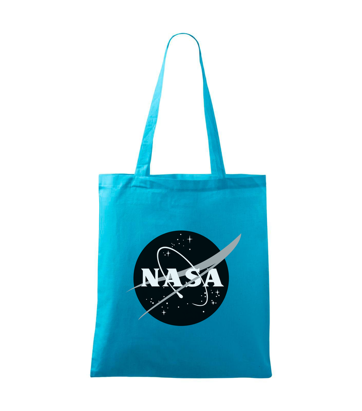 NASA logo 1 - Vászontáska (42 x 38 cm) türkiz