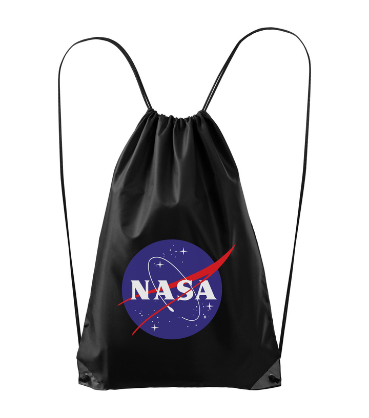 NASA logo 2 - Hátizsák fekete