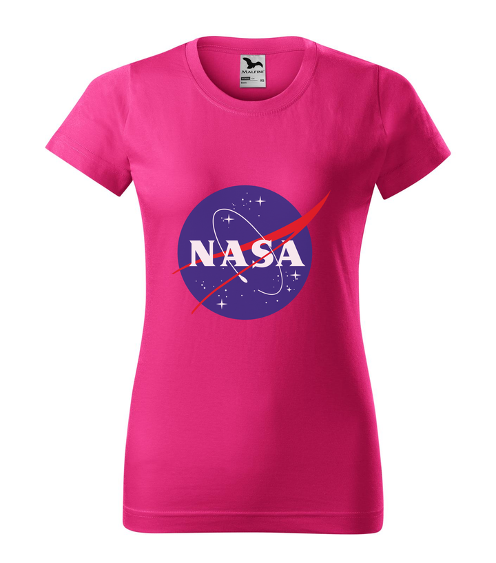 NASA logo 2 - Női póló bíborszín