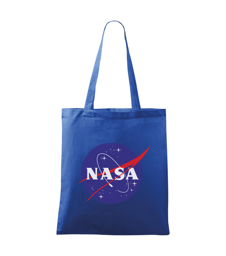 NASA logo 2 - Vászontáska (42 x 38 cm) királykék